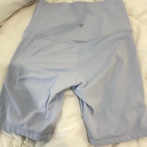 Lululemon light blue align shorts